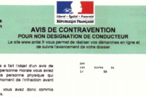 Infraction routière : rappel de l&rsquo;obligation de désignation du conducteur